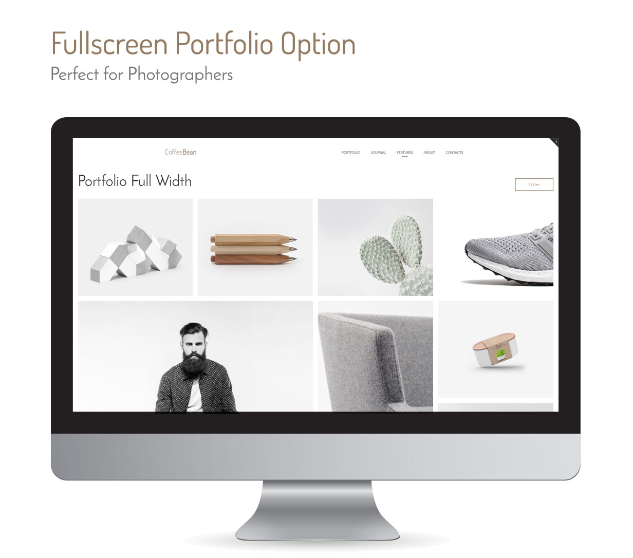 CoffeeBean - Easy & Simple Portfolio for Freelancers, Studios and Photographers - 3